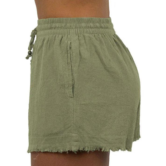 Carve Kauai Girls Beach Short - Sage - Guys & Girls Surf n Street