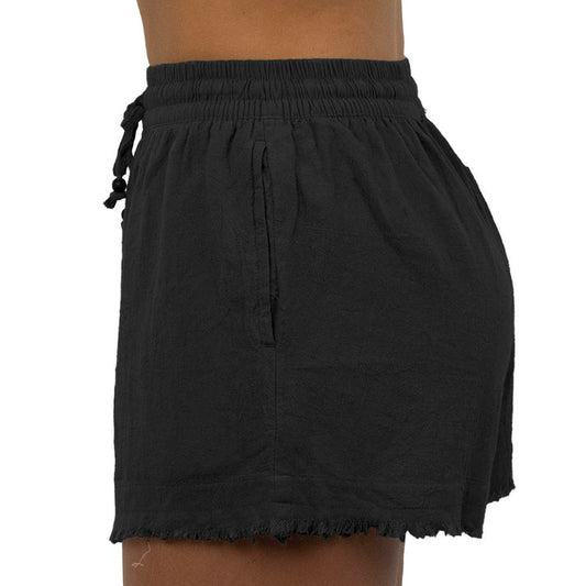 Carve Kauai Girls Beach Short - Black 2