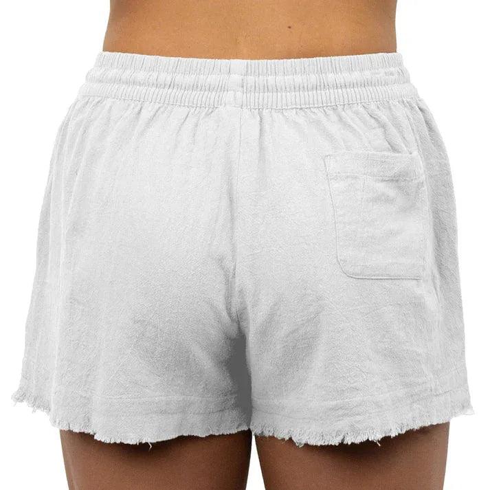 Carve Kauai Womens Beach Short - White 2 - Guys & Girls Surf n Street