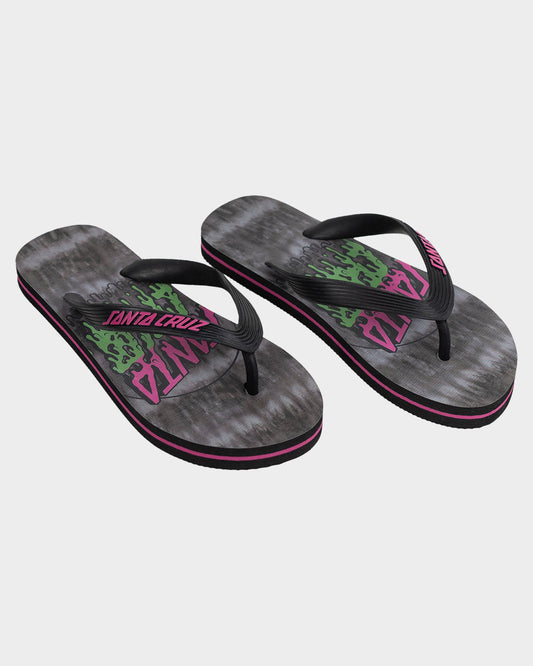 Santa Cruz Rad Dot Hollow Thongs - Black