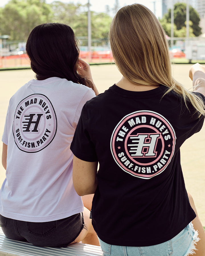 The Mad Hueys H Series Womens Tee - Baby Lilac