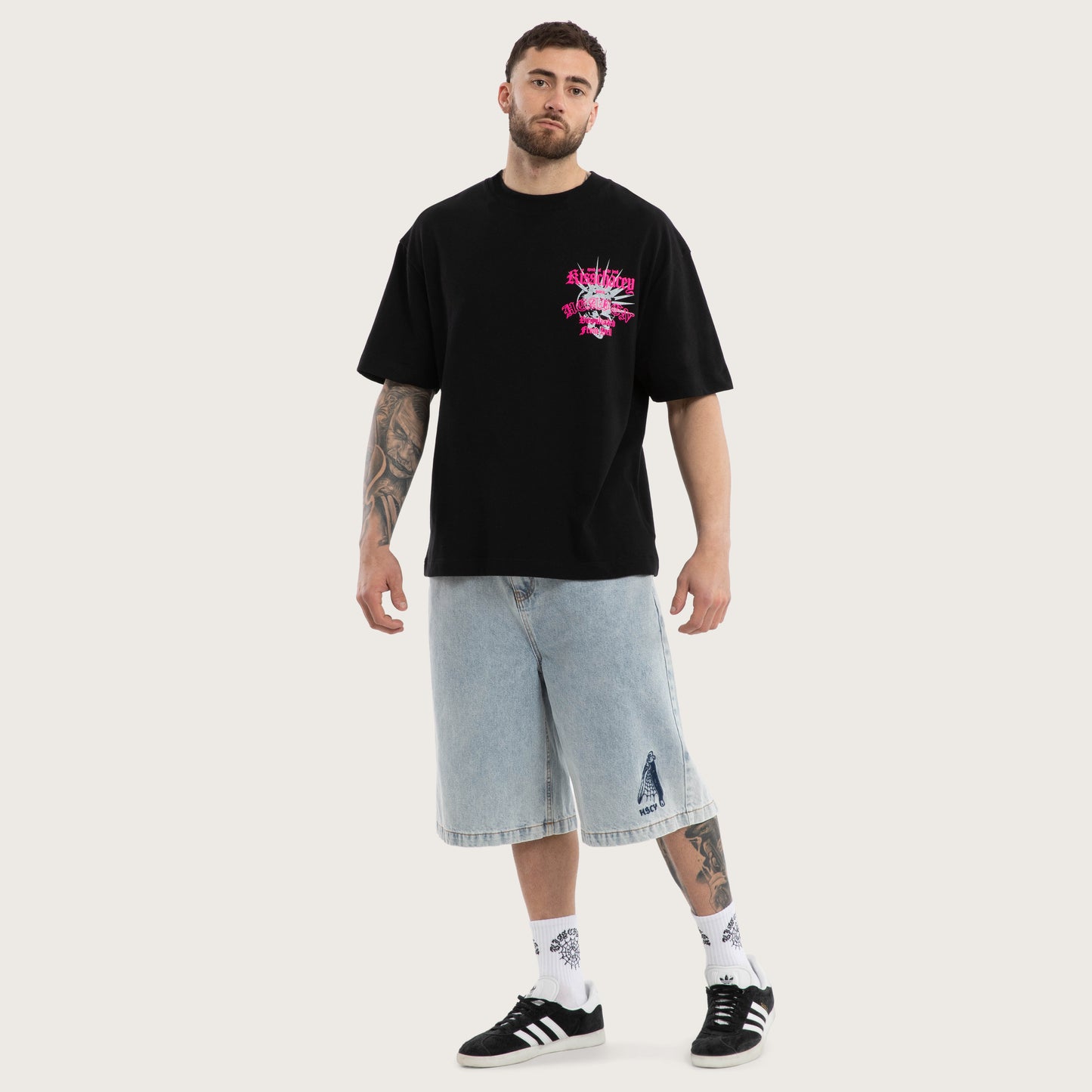 Kiss Chacey Strider Street Tee - Jet Black