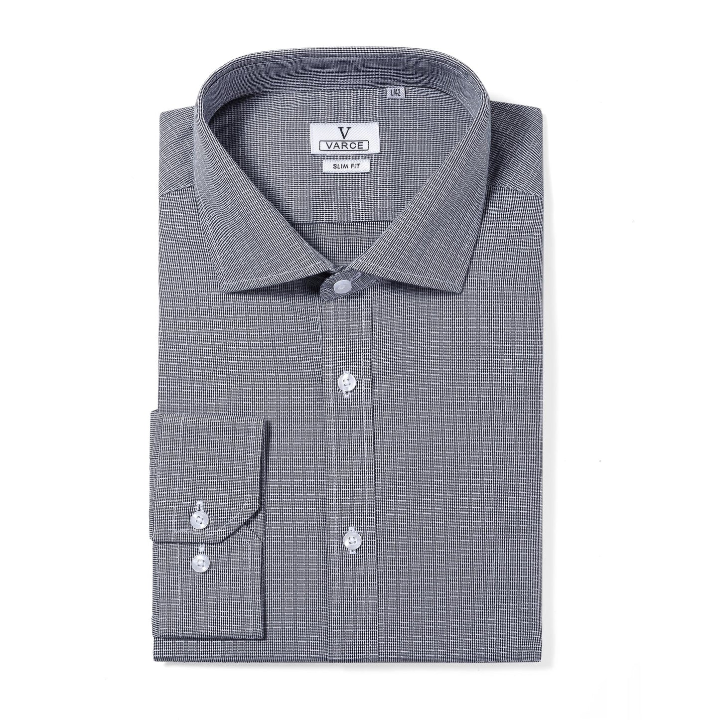 Elija Pure Cotton Long Sleeve Shirt - Black