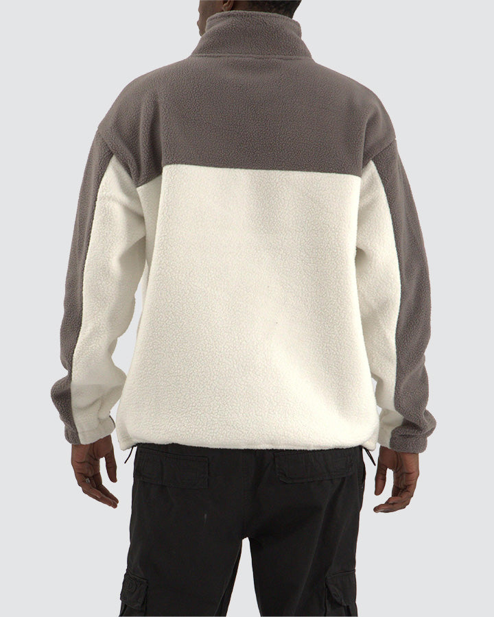 Nena and Pasadena Lineage Pullover Sweater - Steel Grey