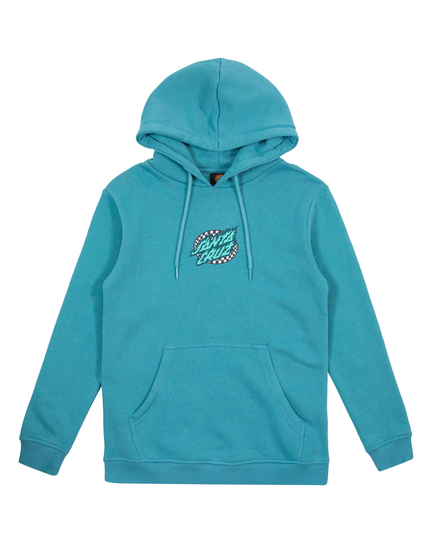 Santa Cruz Goal Flame Centre Hoodie - Ocean