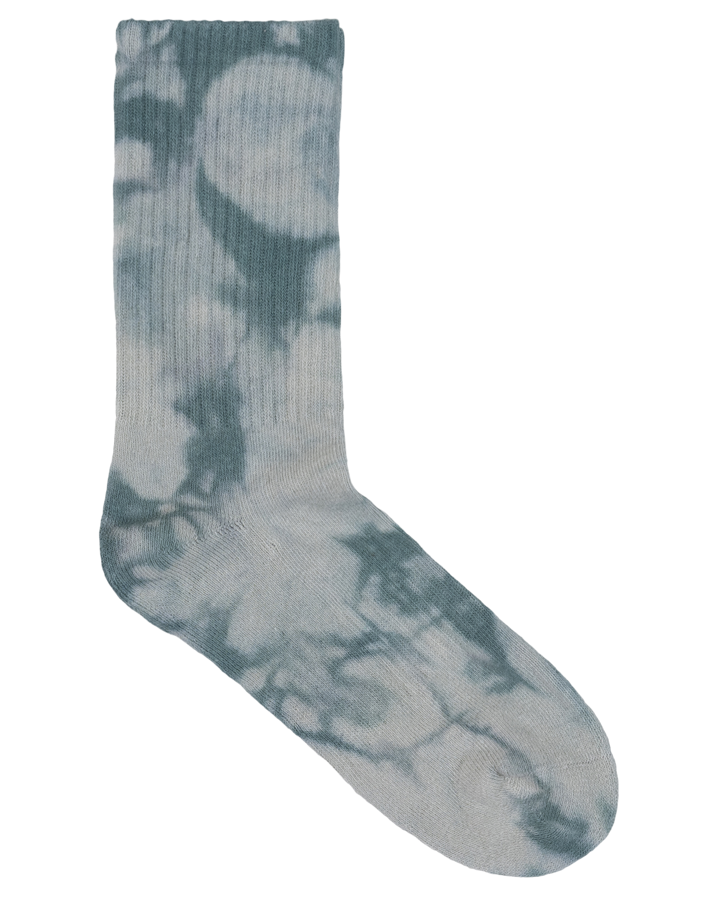 Santa Cruz Not A Dot Crew Sock 2 Pack - Maroon TieDye-Slate TieDye