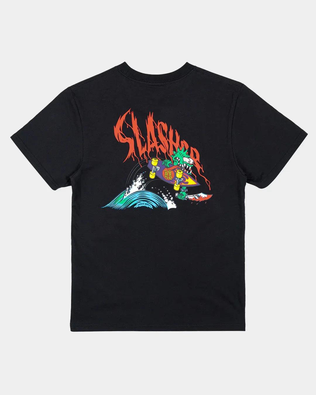 Santa Cruz SC Meek OG Slasher Tee - Black - Guys & Girls Surf n Street