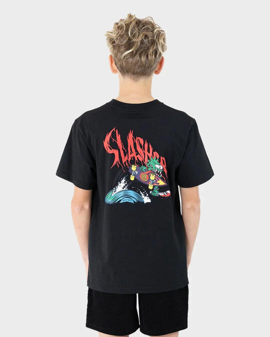 Santa Cruz SC Meek OG Slasher Tee - Black - Guys & Girls Surf n Street