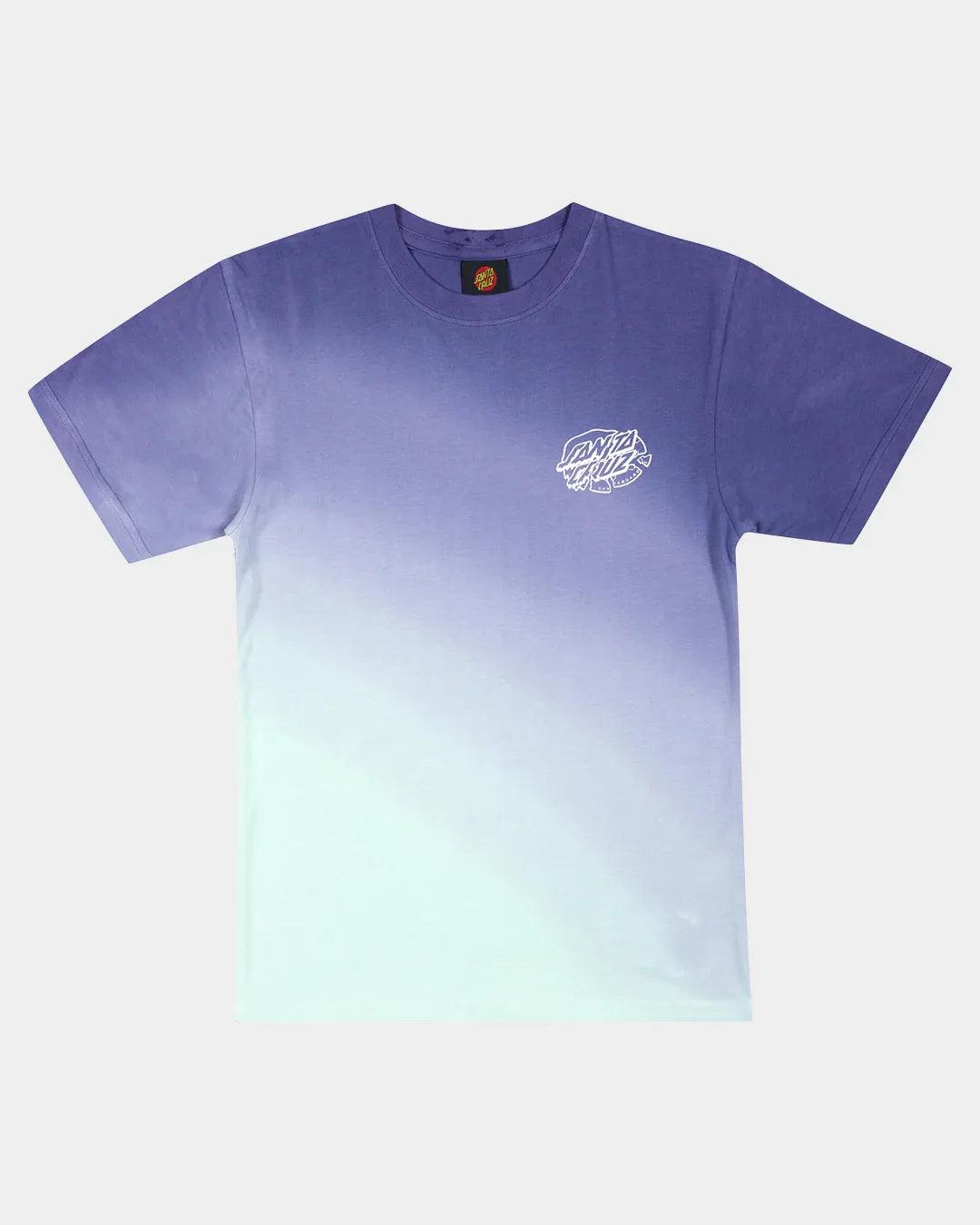 Santa Cruz Universal Hand Oval Dot Mono Tee - Dark Blue Tie Dye - Guys & Girls Surf n Street