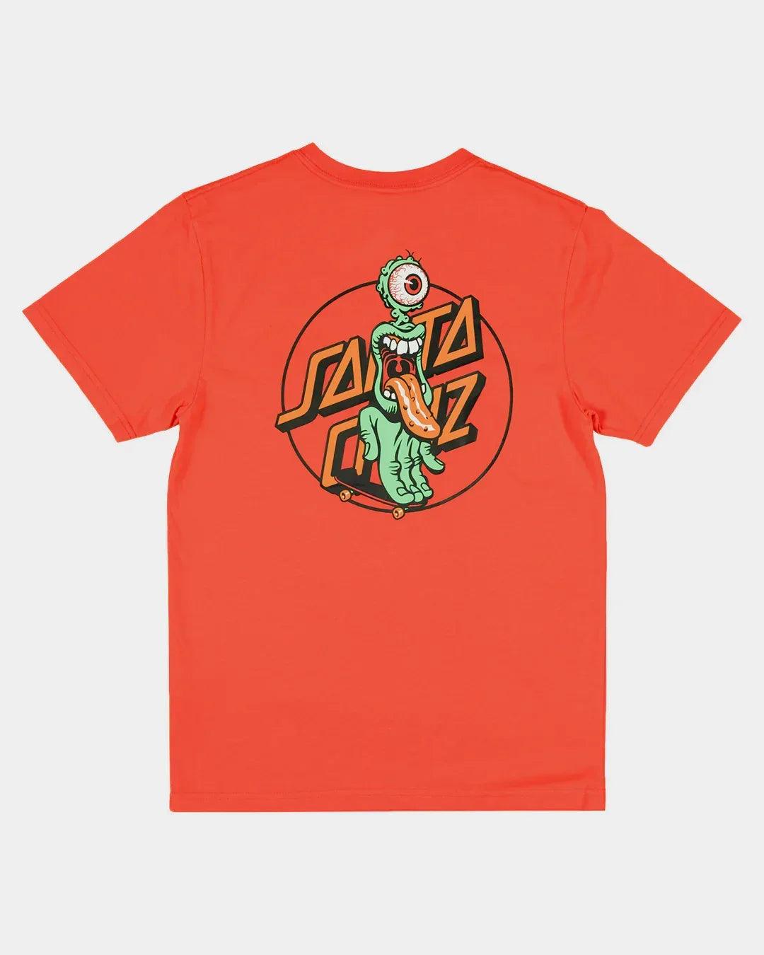 Santa Cruz Opus Grip Dot Tee - Red - Guys & Girls Surf n Street