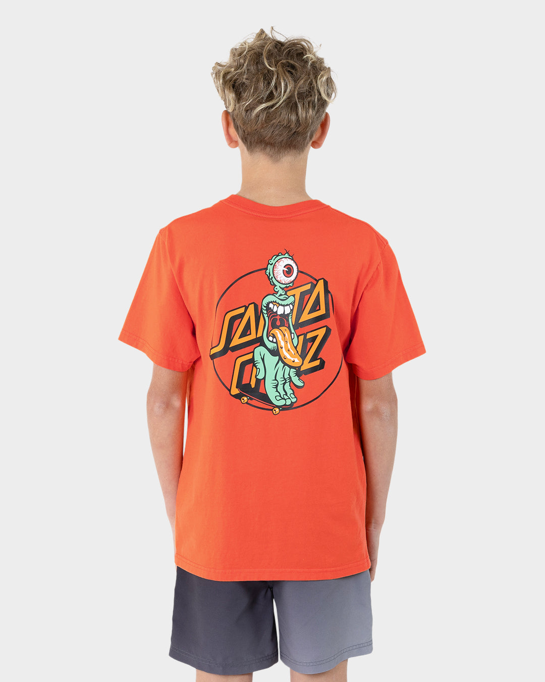 Santa Cruz Opus Grip Dot Tee - Red