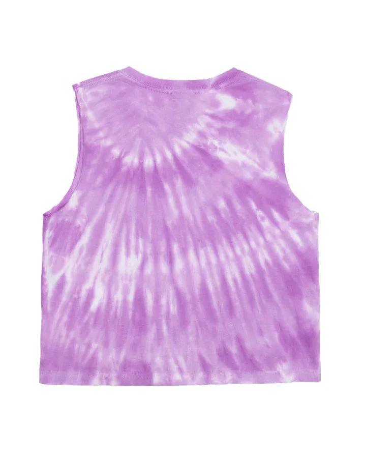 Santa Cruz MFG Dot Crop Muscle - Pale Pink Tie Dye - Guys & Girls Surf n Street