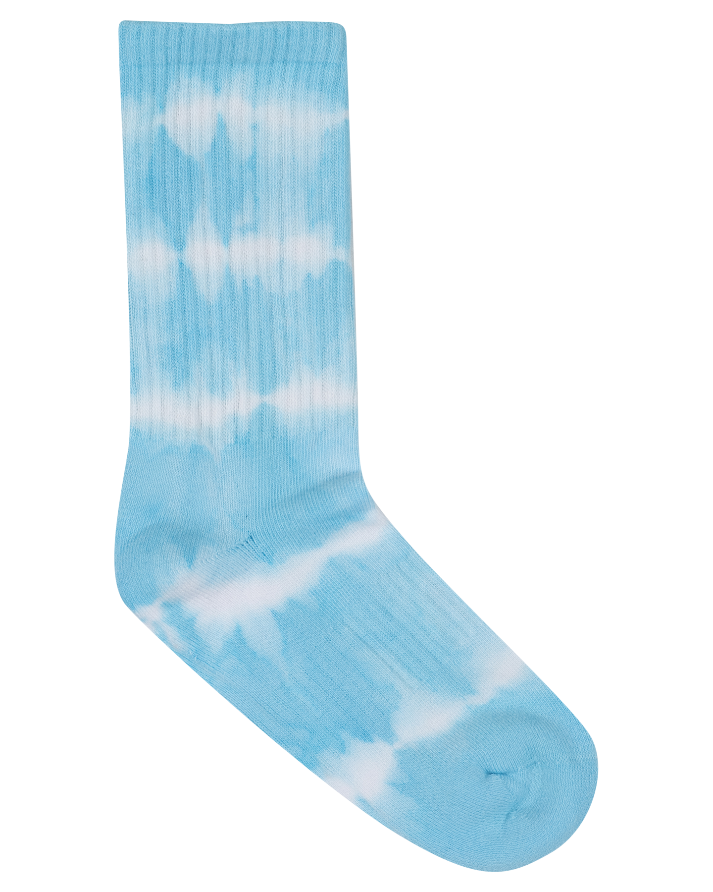 Santa Cruz Other Dot Redux Crew Sock 2 Pack Girls - Aqua Tie Dye/Rose Tie Dye