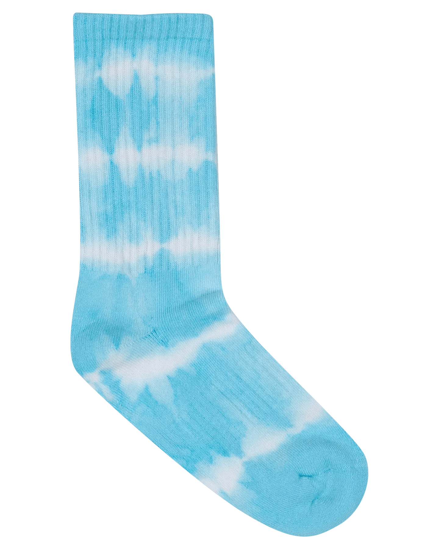 Santa Cruz Other Dot Redux Crew Sock 2 Pack Girls - Aqua Tie Dye/Rose Tie Dye - Guys & Girls Surf n Street
