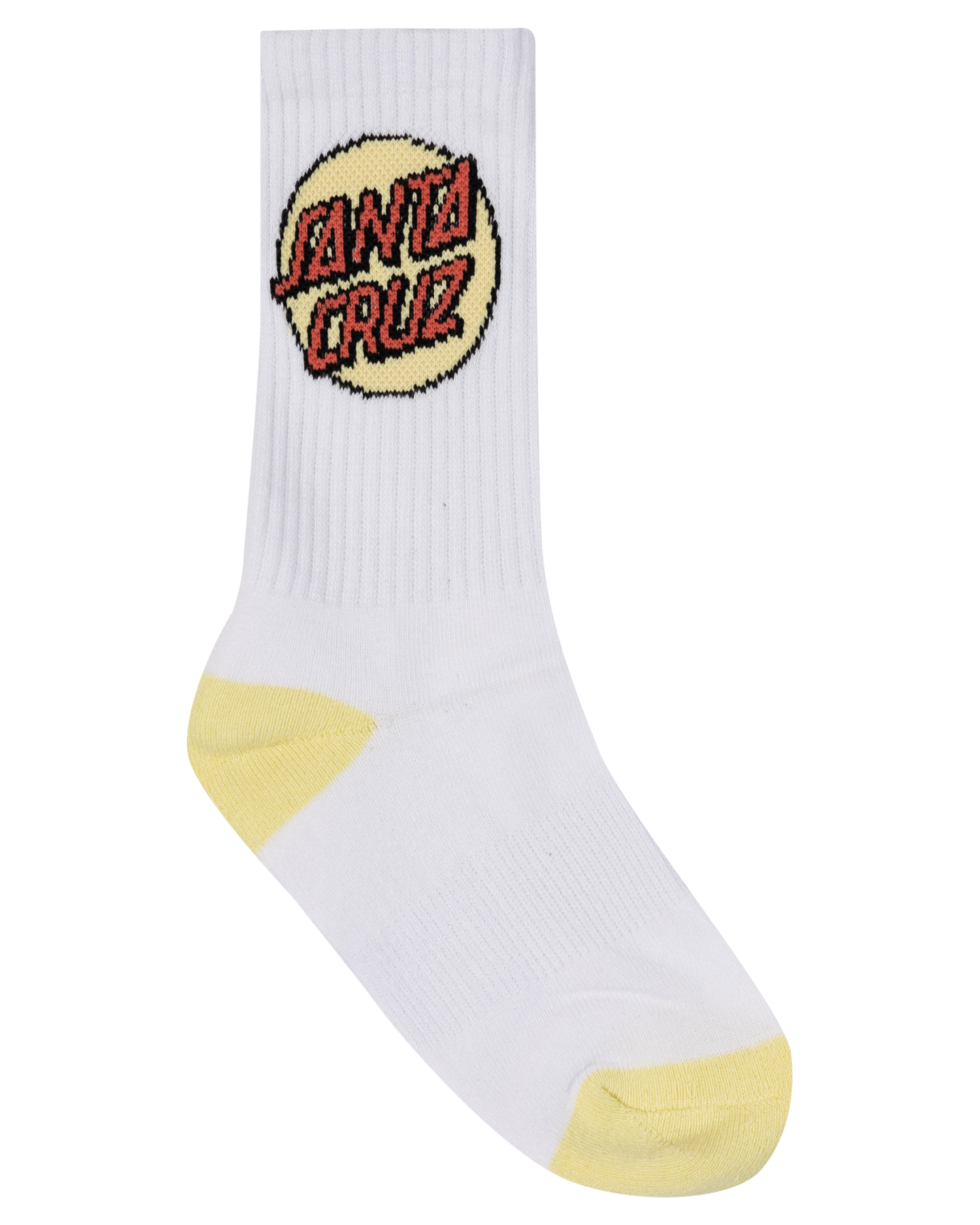 Santa Cruz Other Dot Crew Sock 4 Pack - Aqua-Pink-White