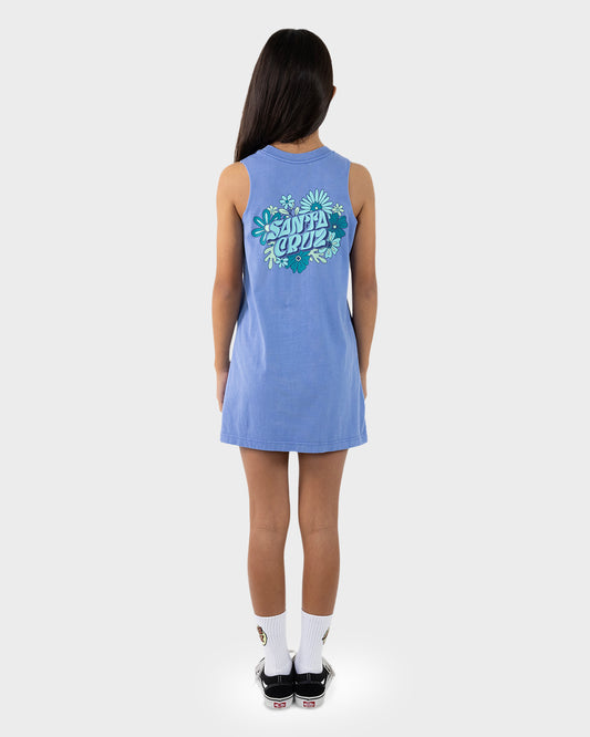 Santa Cruz Vibes Chest Muscle Dress - Blue