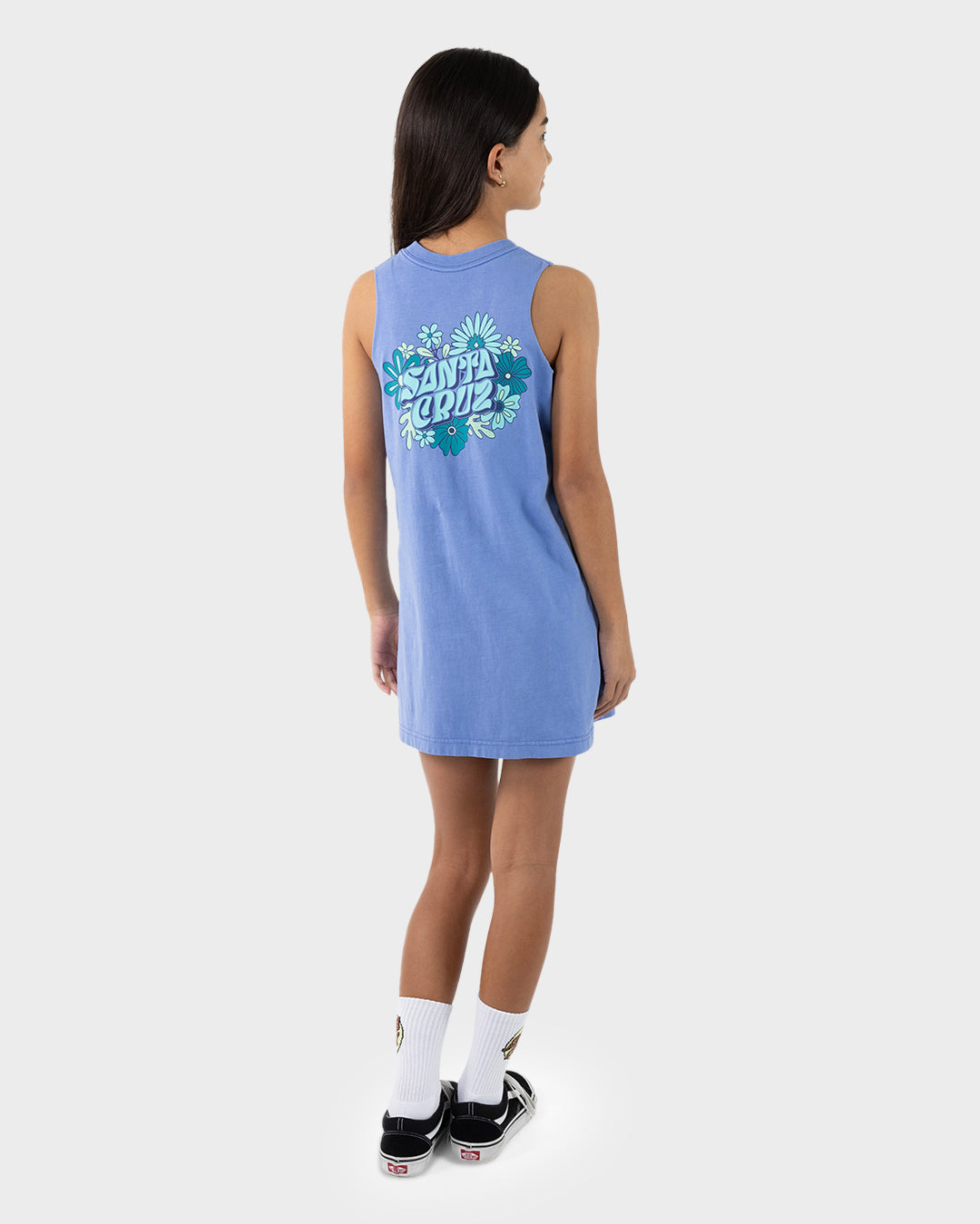 Santa Cruz Vibes Chest Muscle Dress - Blue