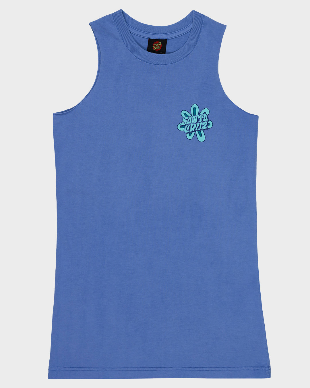 Santa Cruz Vibes Chest Muscle Dress - Blue