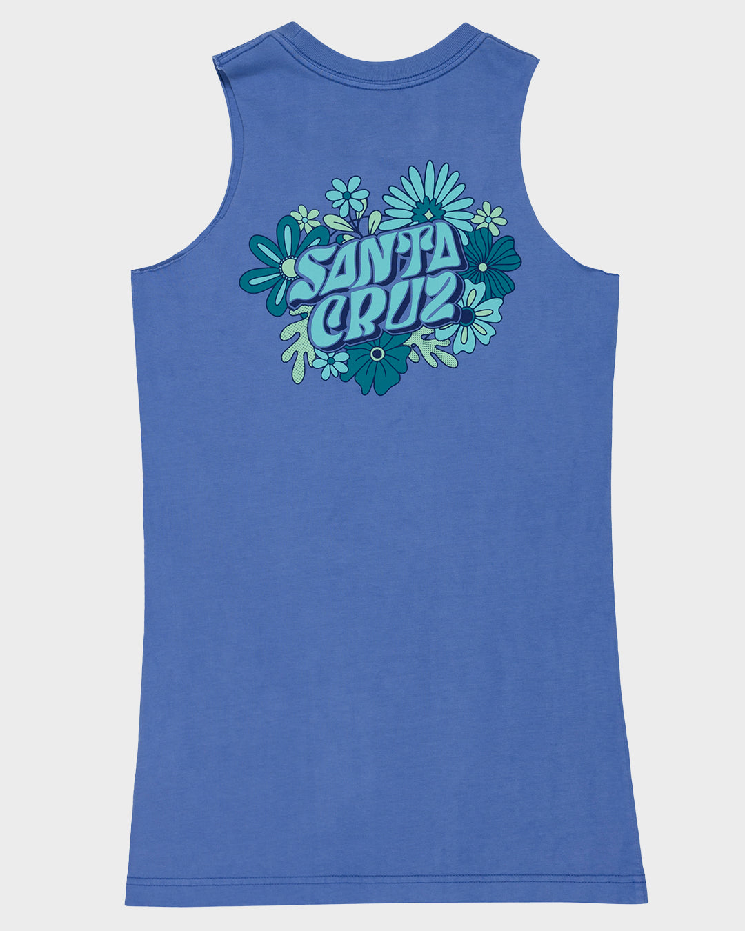 Santa Cruz Vibes Chest Muscle Dress - Blue