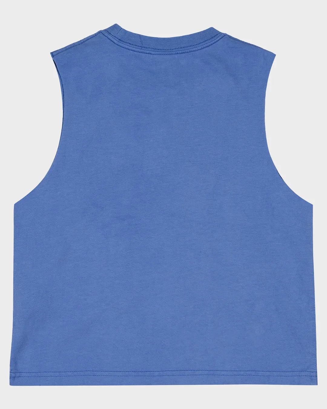 Santa Cruz Vibes Fill Front Muscle - Blue - Guys & Girls Surf n Street