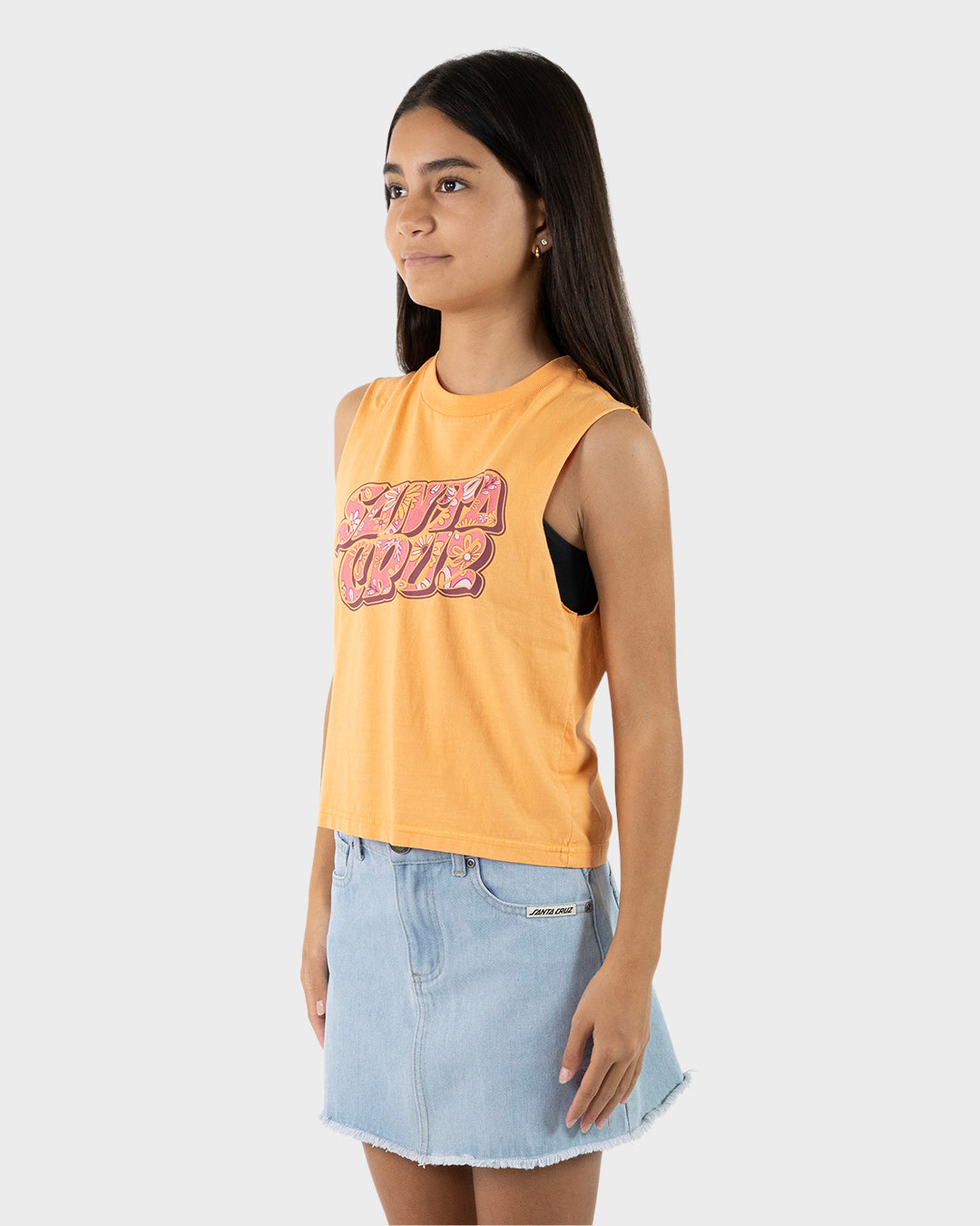 Santa Cruz Vibes Fill Front Muscle - Orange