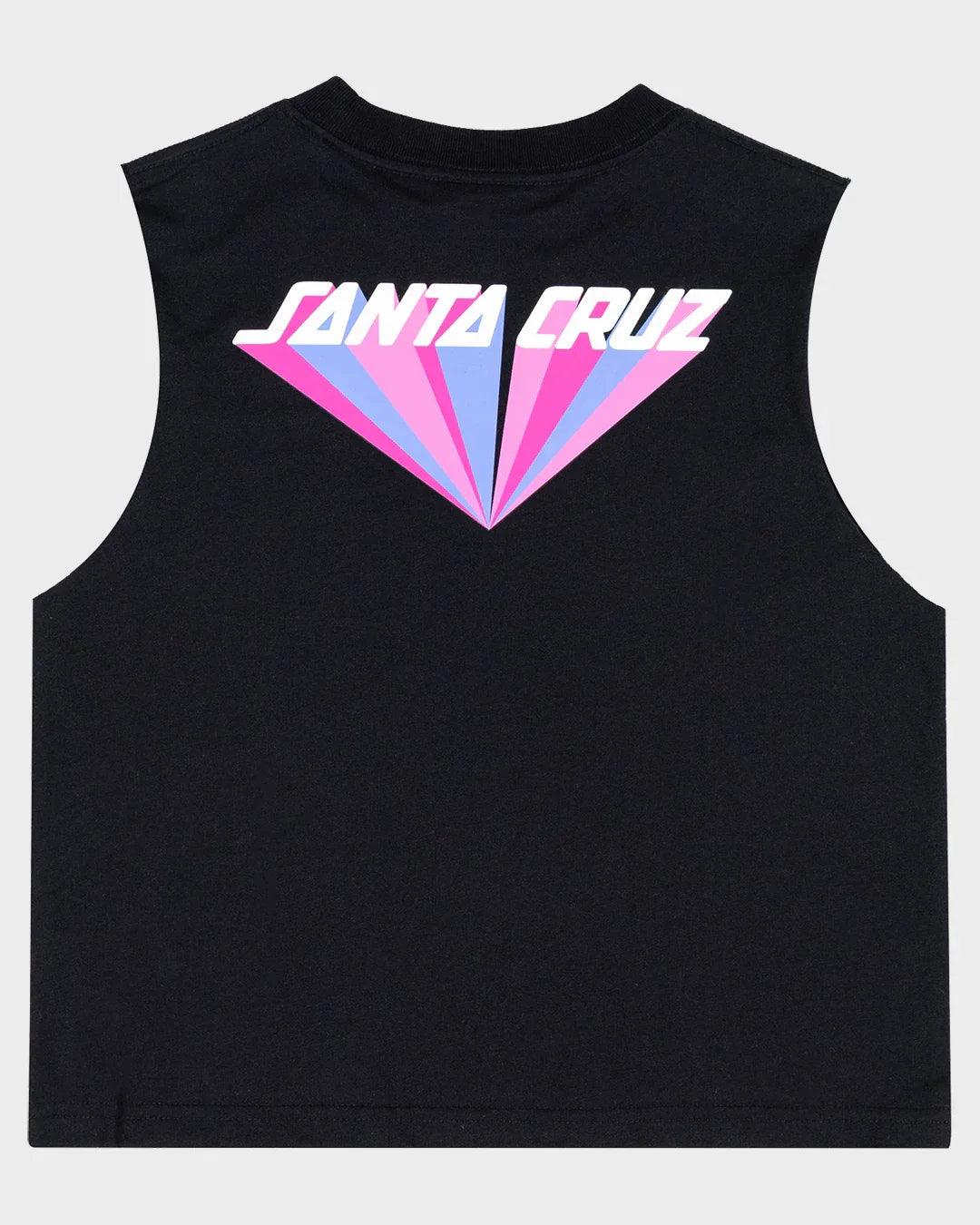 Santa Cruz Delta Strip Muscle Top - Black - Guys & Girls Surf n Street