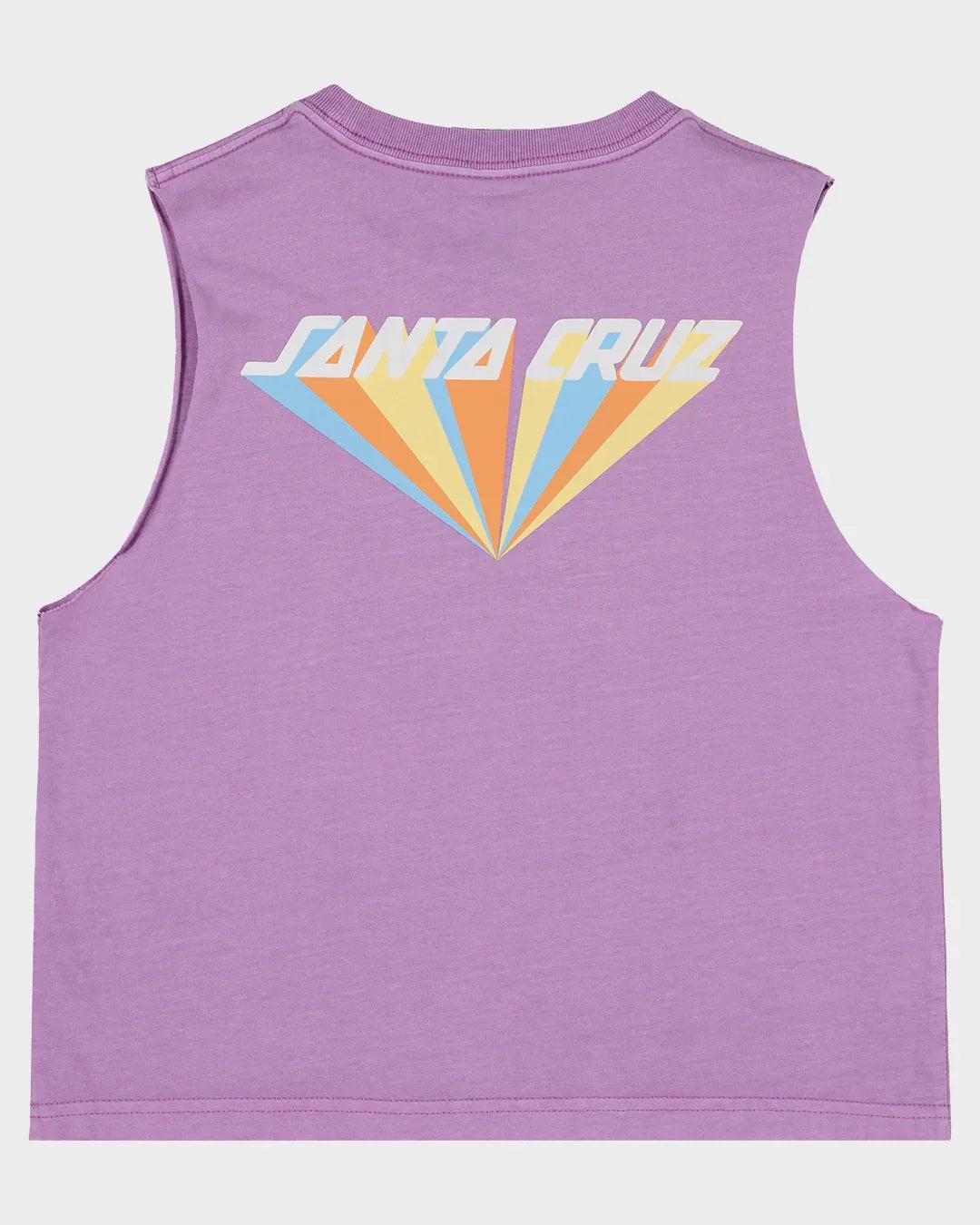 Santa Cruz Delta Strip Muscle Top - Purple - Guys & Girls Surf n Street