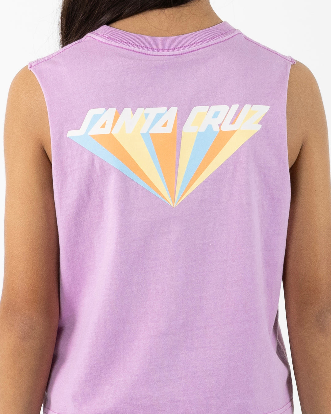 Santa Cruz Delta Strip Muscle Top - Purple