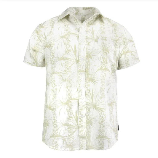 Carve Pantropical Button Up Shirt - White - Guys & Girls Surf n Street