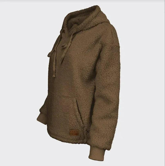 Carve Jasper Womens Pullover Hoodie - Mocha - Guys & Girls Surf n Street