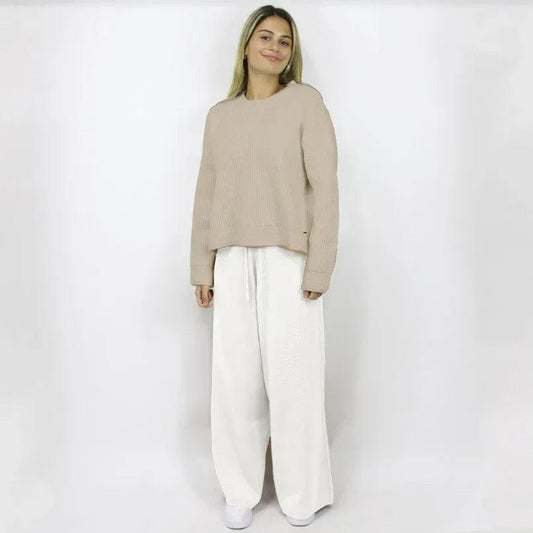 Carve Gia Womens KnIt Pant - Milk - Guys & Girls Surf n Street