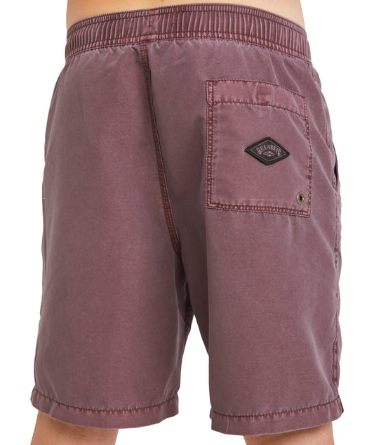 Billabong Boys All Day Overdye Layback - Port
