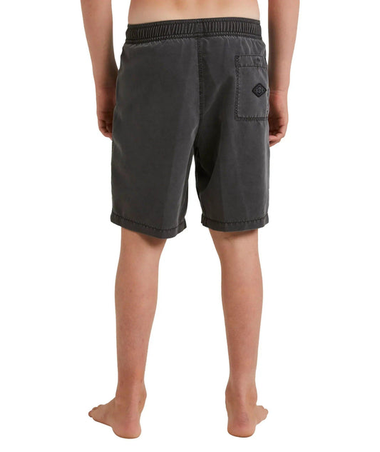 Billabong Boys All Day Overdye Layback - Washed Black - Guys & Girls Surf n Street