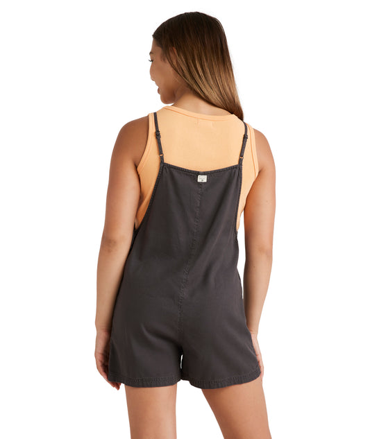 Billabong Wave Watch Jnr Overalls - Off Black - Guys & Girls Surf n Street