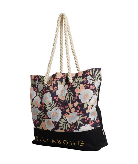 Billabong Lost Cove Beach Bag - Black Pebble