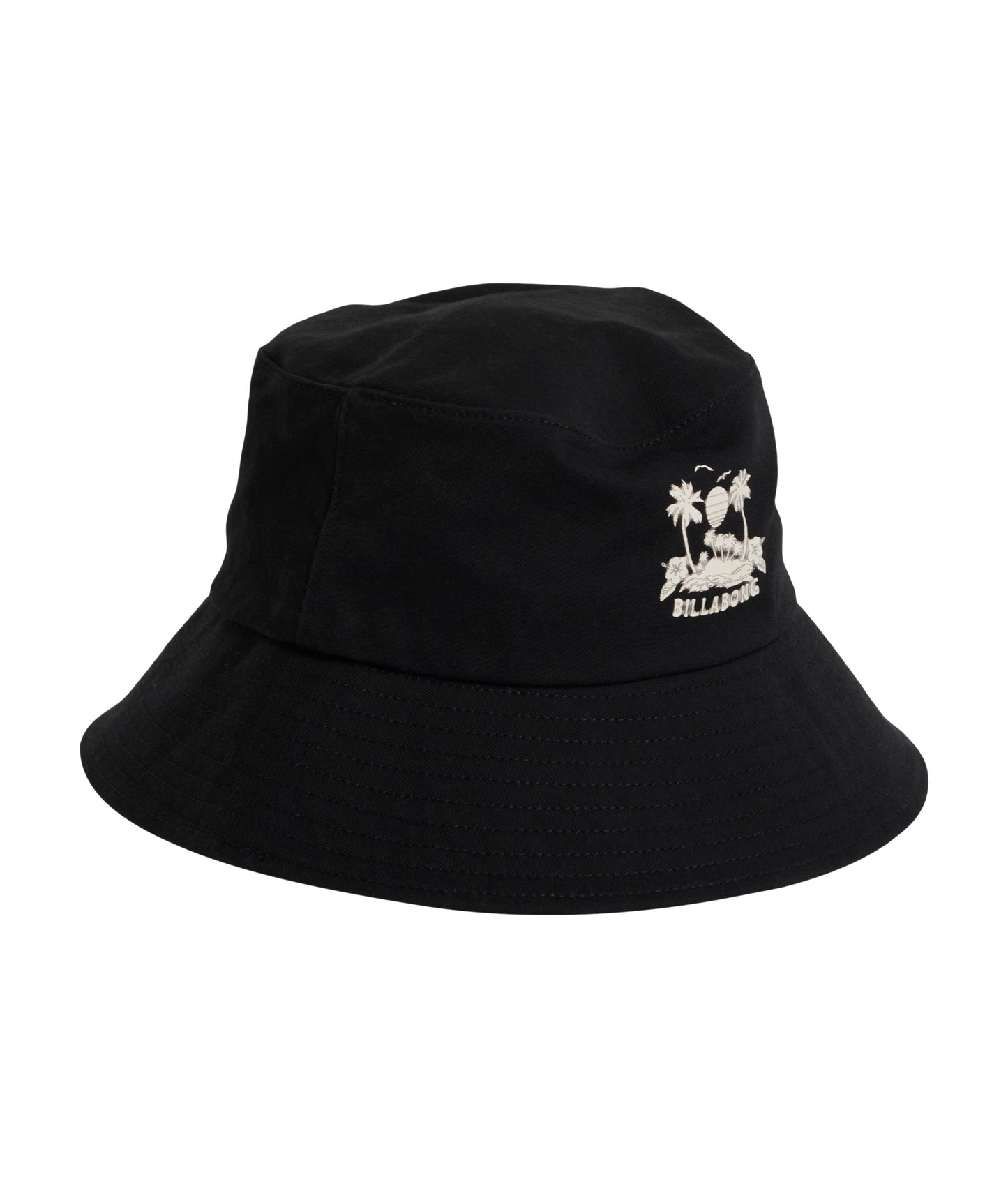 Billabong Sol Mate Bucket Hat - Black Pebble
