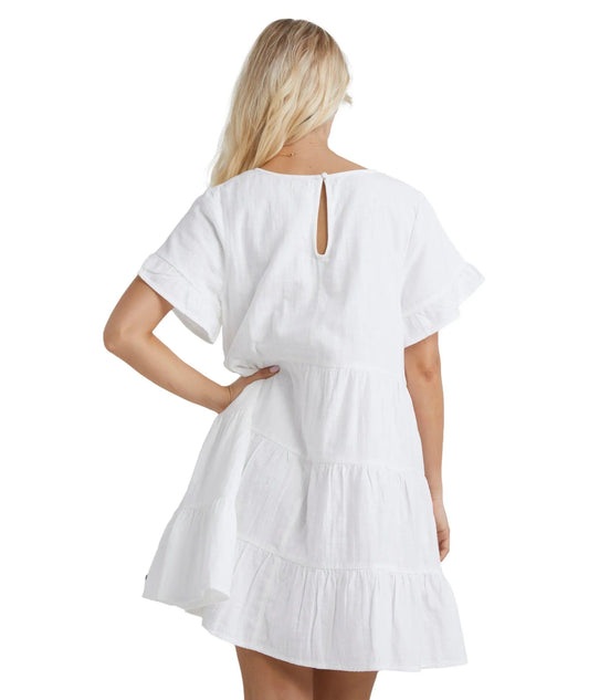 Billabong Pixie Dress - White - Guys & Girls Surf n Street