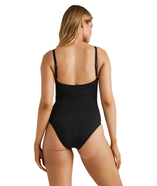 Billabong Sol Searcher DD Onepiece - Black Pebble