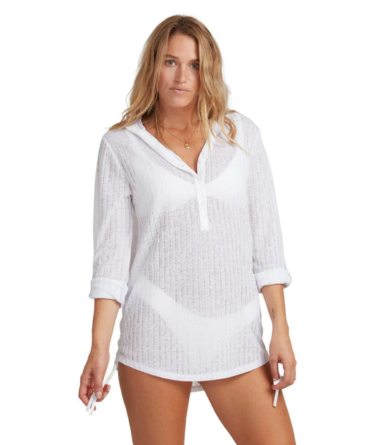 Billabong Lovechild Cover Up - White - Guys & Girls Surf n Street