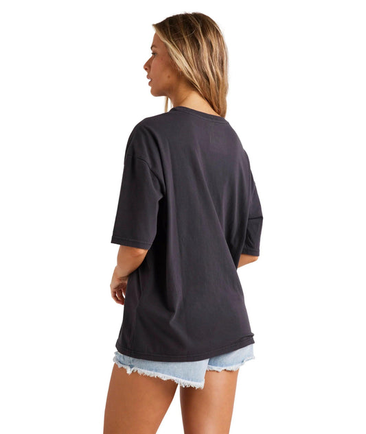 Billabong Spiral Sun Tee - Off Black - Guys & Girls Surf n Street