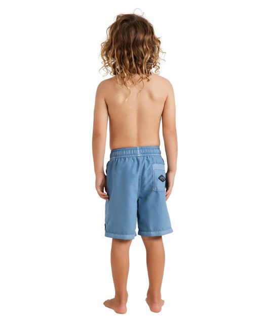 Billabong Groms All Day Overdye Layback - Steel Blue - Guys & Girls Surf n Street