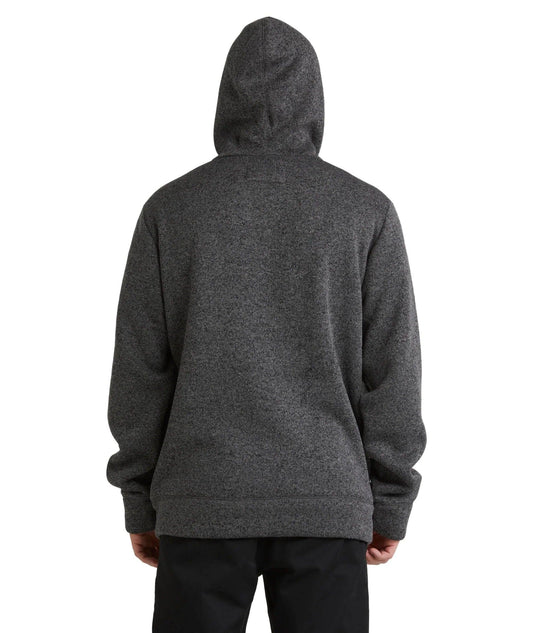 Billabong Boundary Sherpa Zip Jacket - Black Heather - Guys & Girls Surf n Street