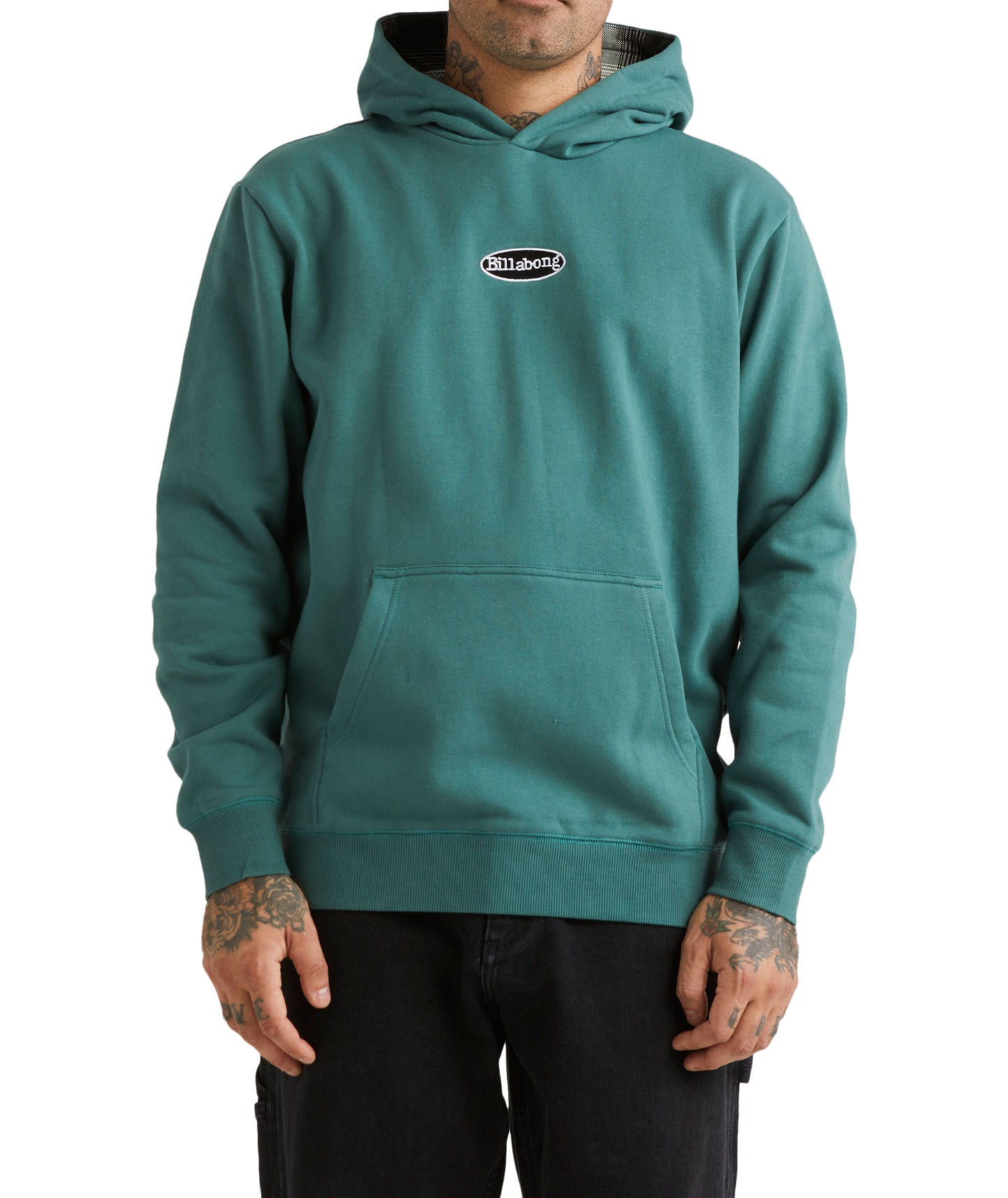 Billabong Mogul Pop Hood - Marine Green