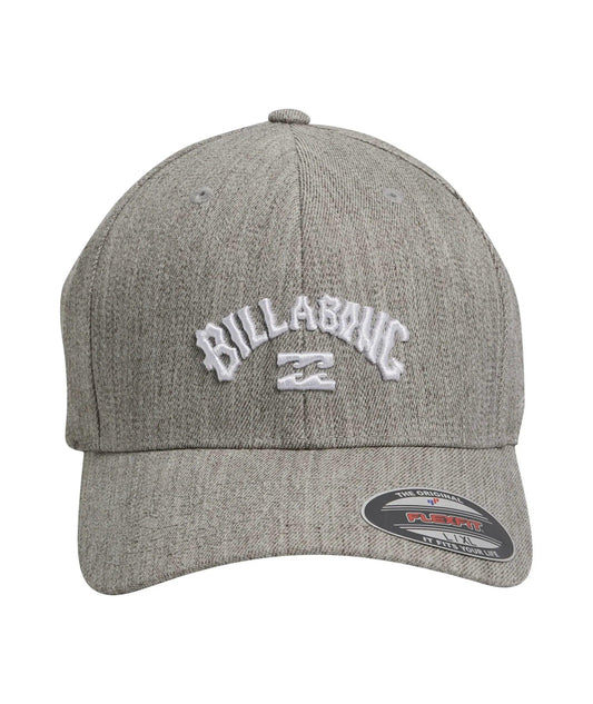 Billabong Arch Flexfit - Light Grey Heather - Guys & Girls Surf n Street