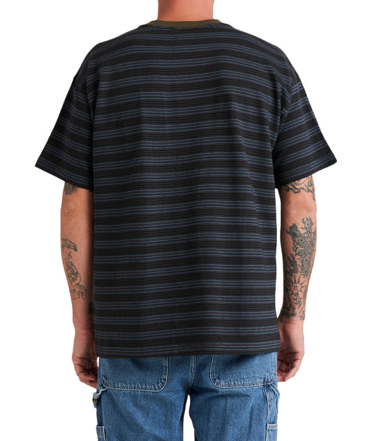 Billabong Absense Stripe Tee - Black