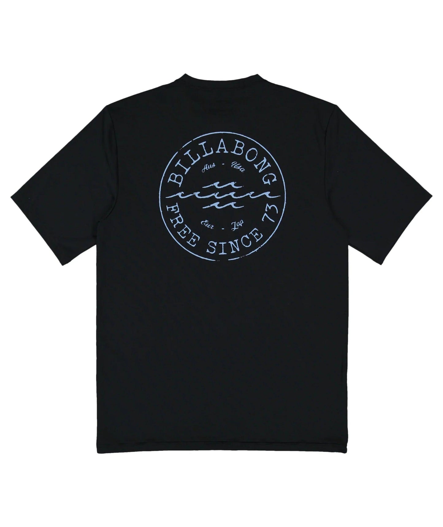 Billabong Big Wave Daz LF SS Rash Vest - Black - Guys & Girls Surf n Street