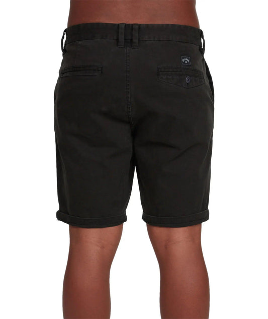 Billabong Wave Wash Twill Chino Short - Black - Guys & Girls Surf n Street