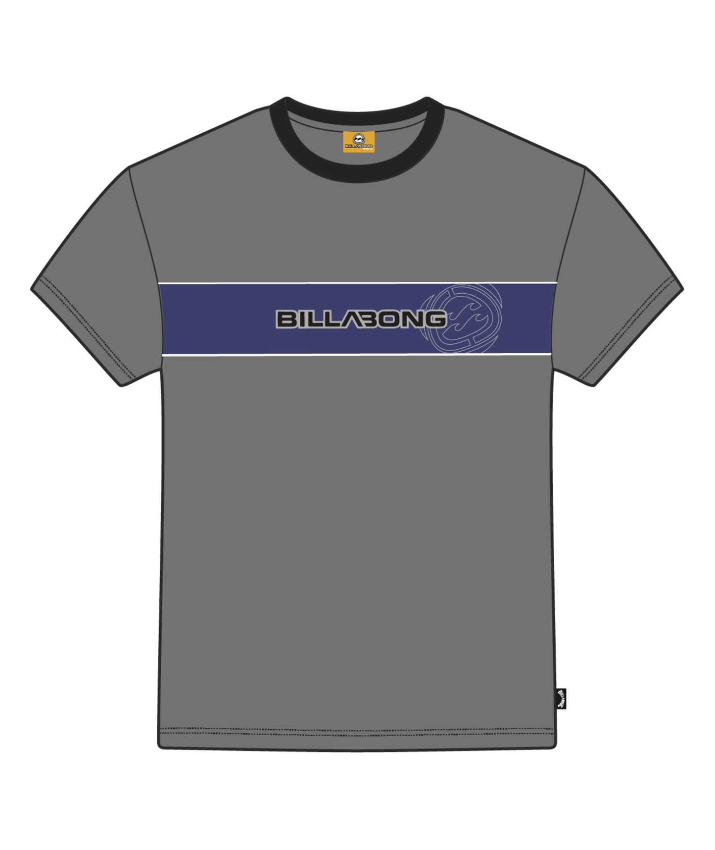 Billabong Panel SS Tee - Pewter