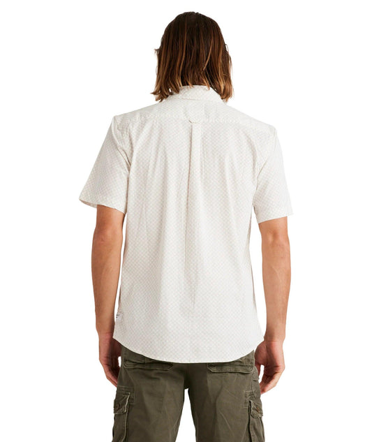 Element Beyond Short Sleeve Shirt - Egret - Guys & Girls Surf n Street