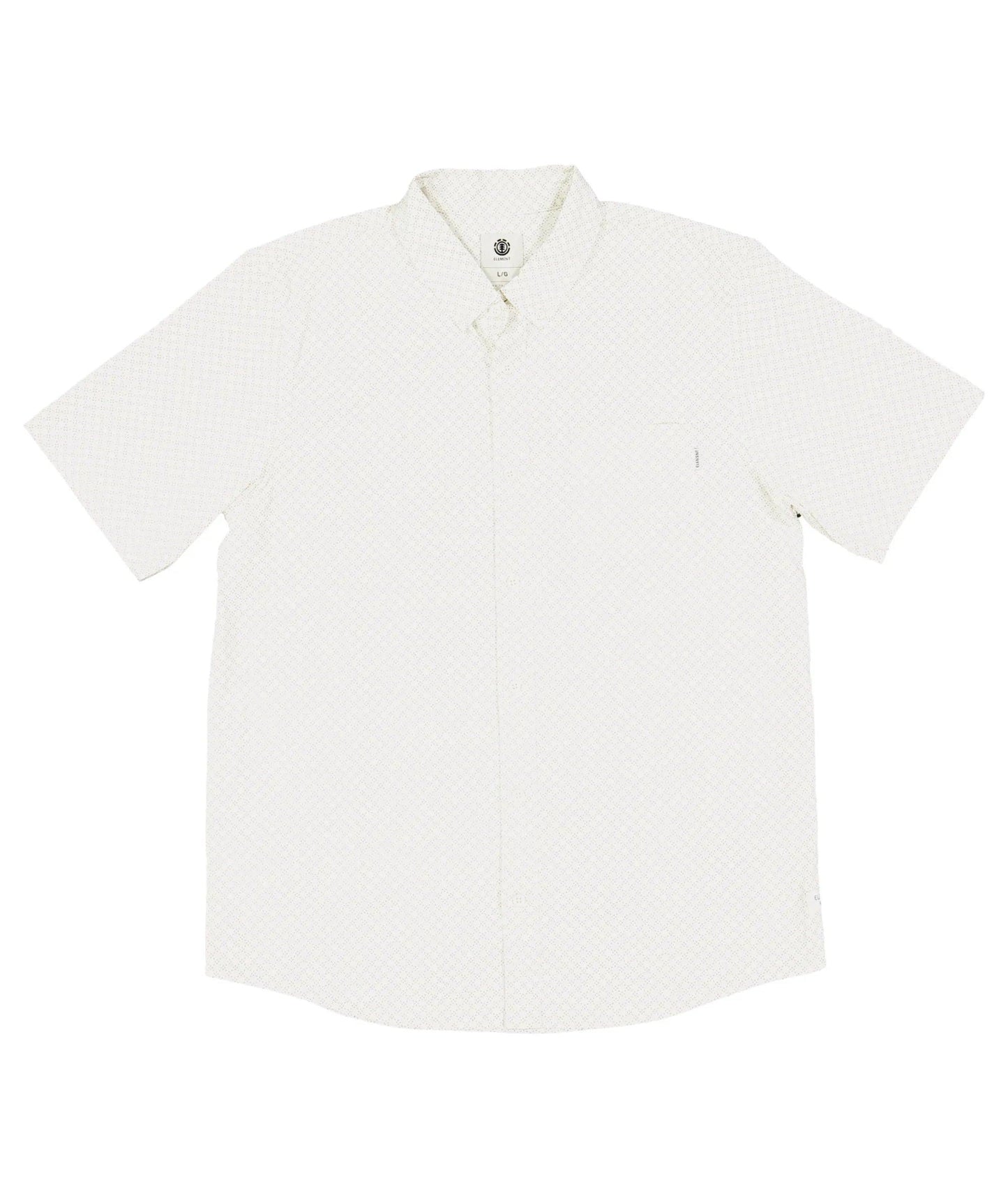 Element Beyond Short Sleeve Shirt - Egret - Guys & Girls Surf n Street